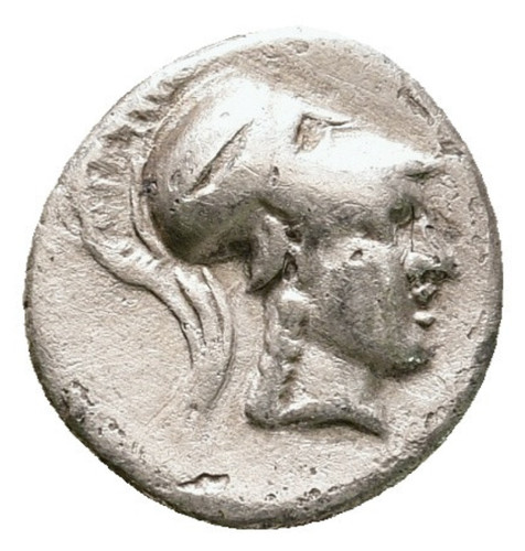 Pamphylia side silver obol - pamphylia,